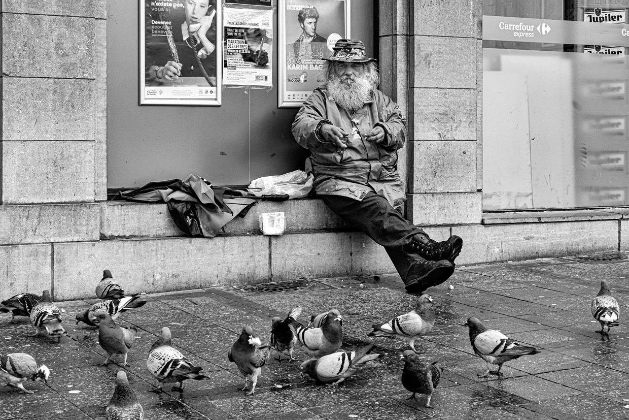Errances urbaines  — photographie de Yannic Hobé